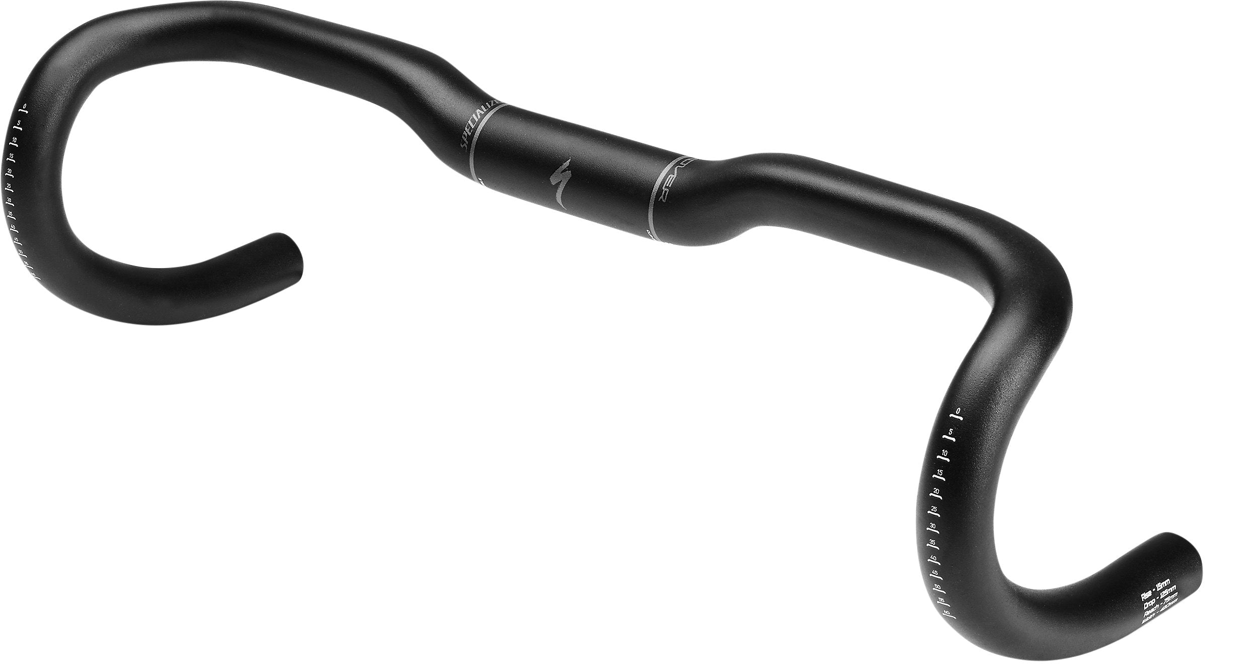 Hover Expert Manillar Carretera Aluminio +15 Specialized Sand Blast Ano Negro