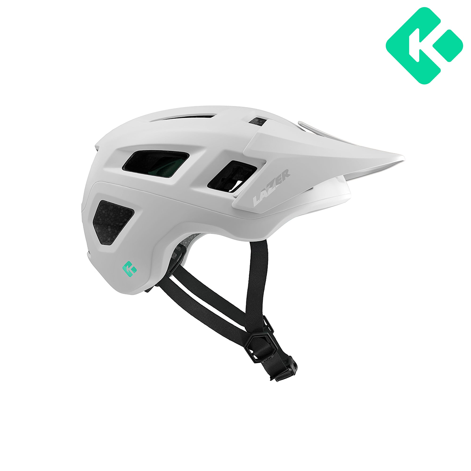Casco Lazer Coyote KC CE-CPSC Unisex Matte Full White