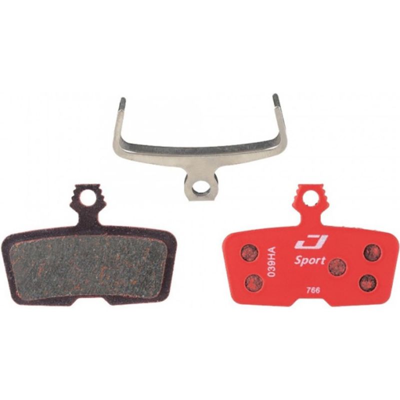Juego Pastillas Freno Jagwire Sport Semi-Metálicas Sram Code RSC/R/Guide RE Rojo