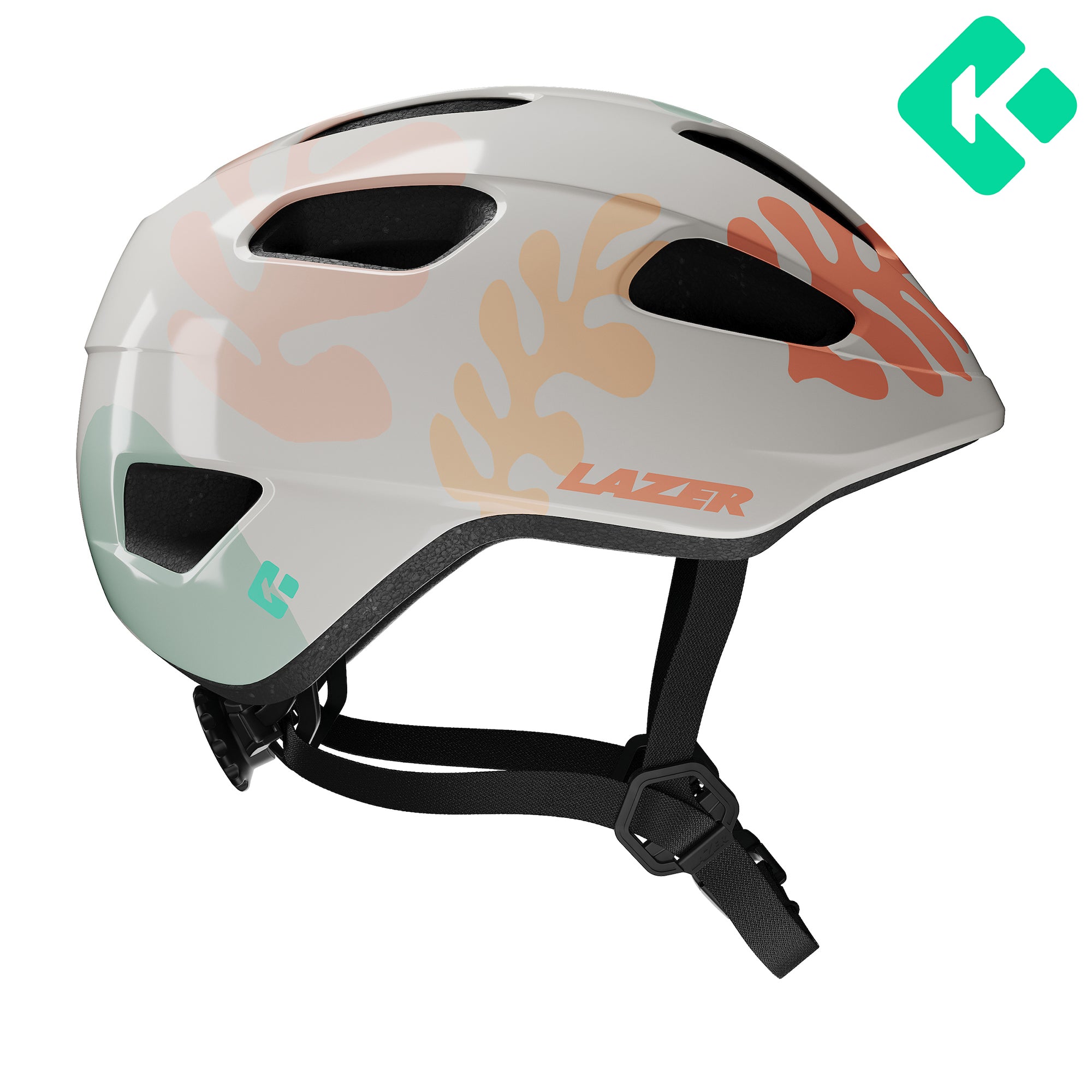 Casco Lazer Nutz 2.0 KC CE-CPSC Niño Leaves