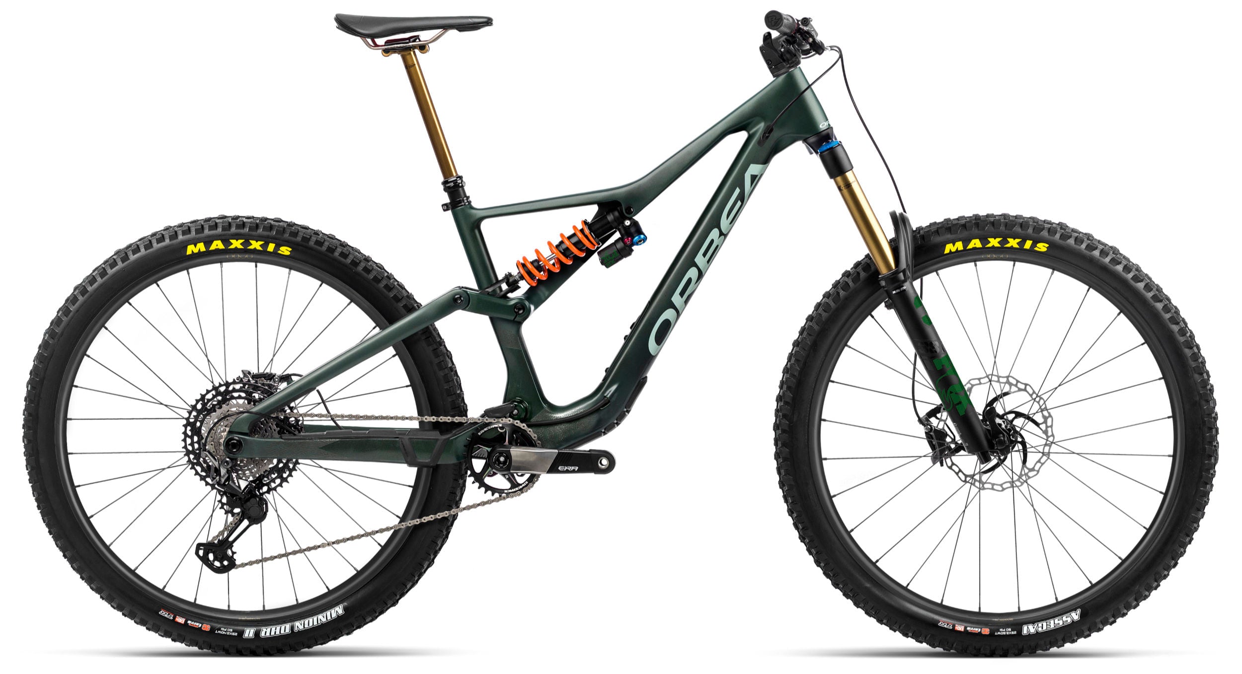 Orbea Rallon M-Ltd Forest Green Carbon View Matt-Gloss/Blue Stone Gloss