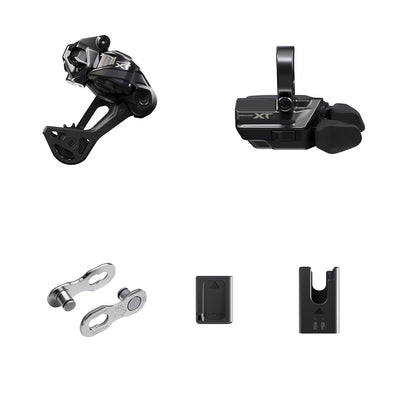 Kit Actualización Cambio Trasero Shimano XT Di2 RD-M8250-UPG-KIT SGS Abrazadera Negro