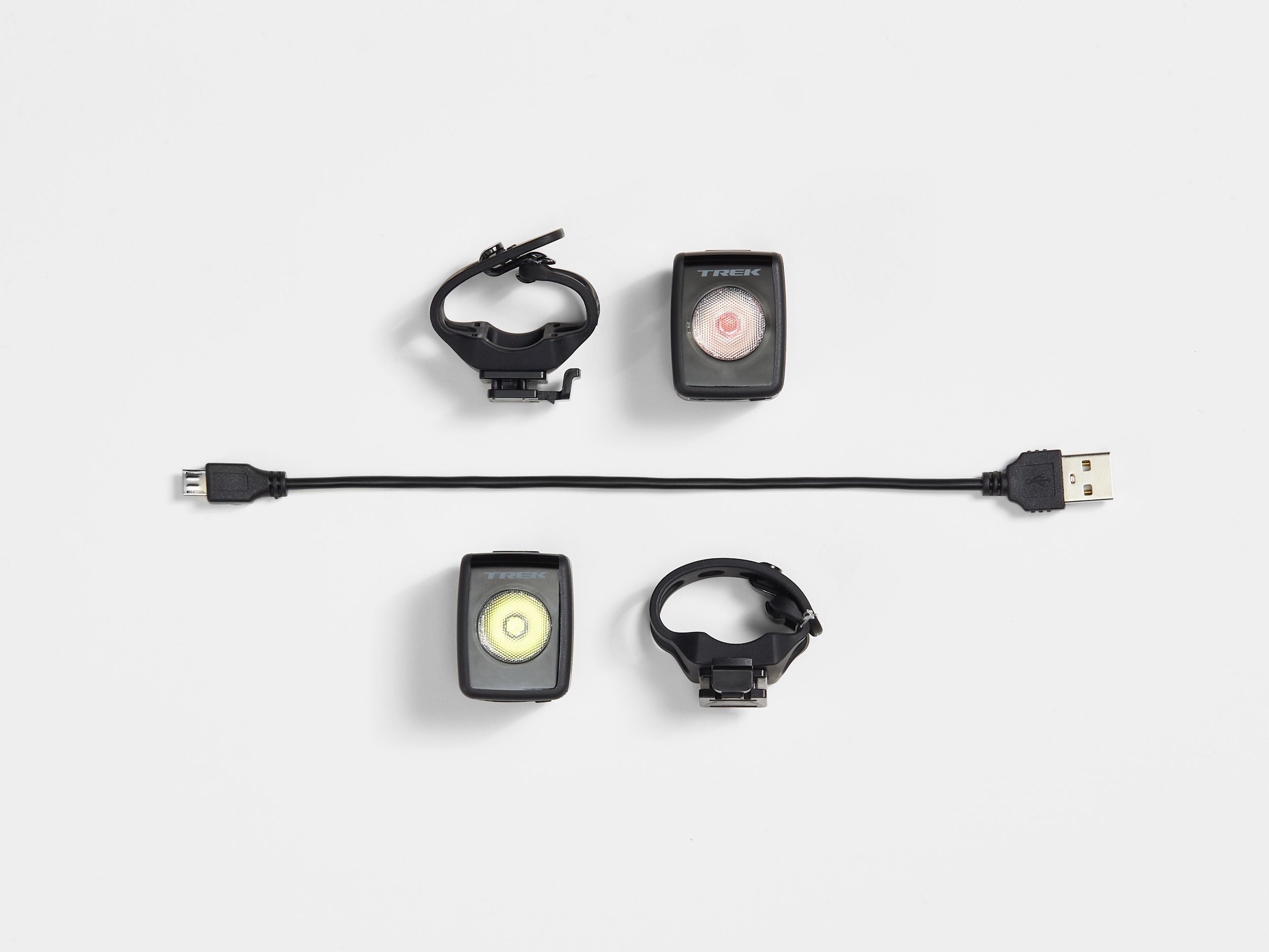 Juego Luces Trek Ion 200 RT/Flare RT Negro #5