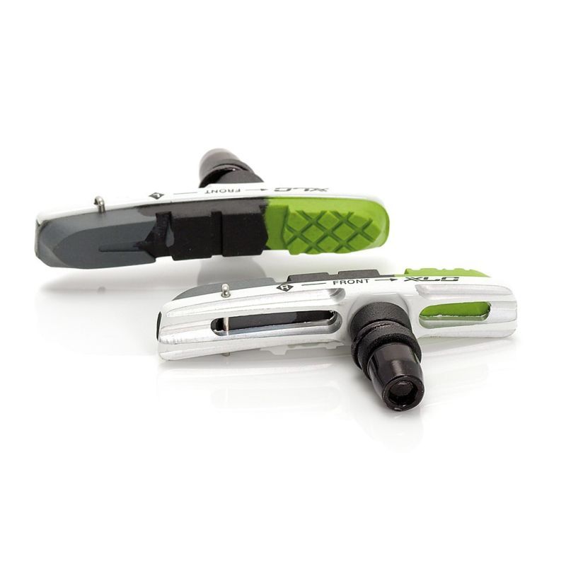 Zapatas Freno Xlc BS-V06 Cartridge V-Brake 72mm Blanco/Verde/Gris