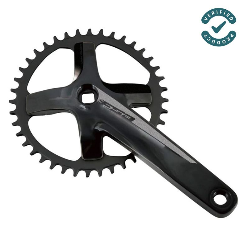 Juego Bielas/Plato Fsa Vero Pro JIS Eje Cuadradillo 120 Bcd 42d Aluminio Negro
