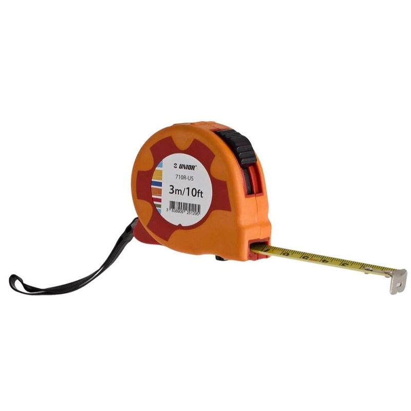 Cinta Métrica Unior 3m Naranja