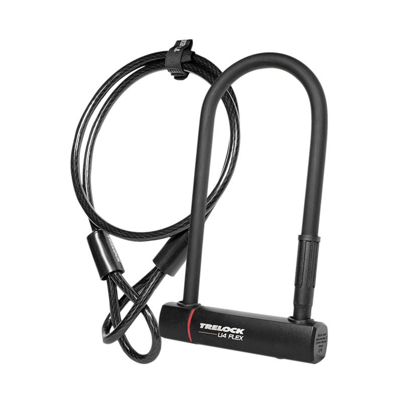 Candado U Trelock U4 Flex ZB 401 230x102mm Ø14mm Negro