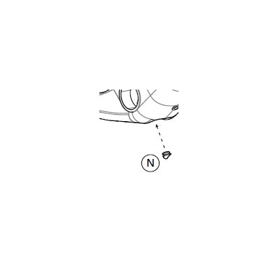 Arandela Tapón Pedalier Cannondale Di2 Negro