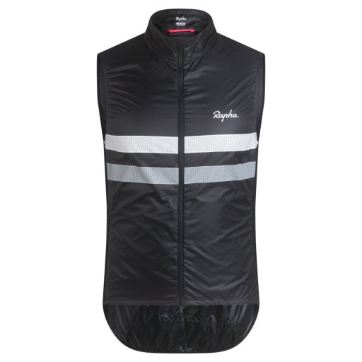 Chaleco Rapha Brebet Hombre Negro/Light Grey/White